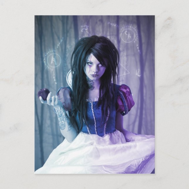 "Twizted White" Postcard (Front)