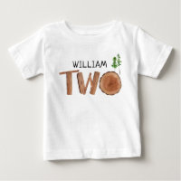 Two 2nd Birthday Custom Name