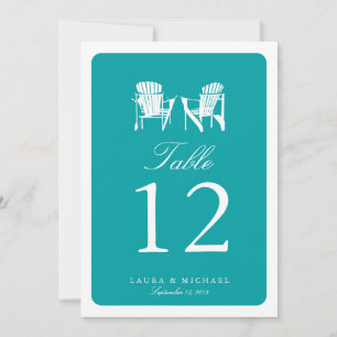 Two Adirondack Chairs   Table Number