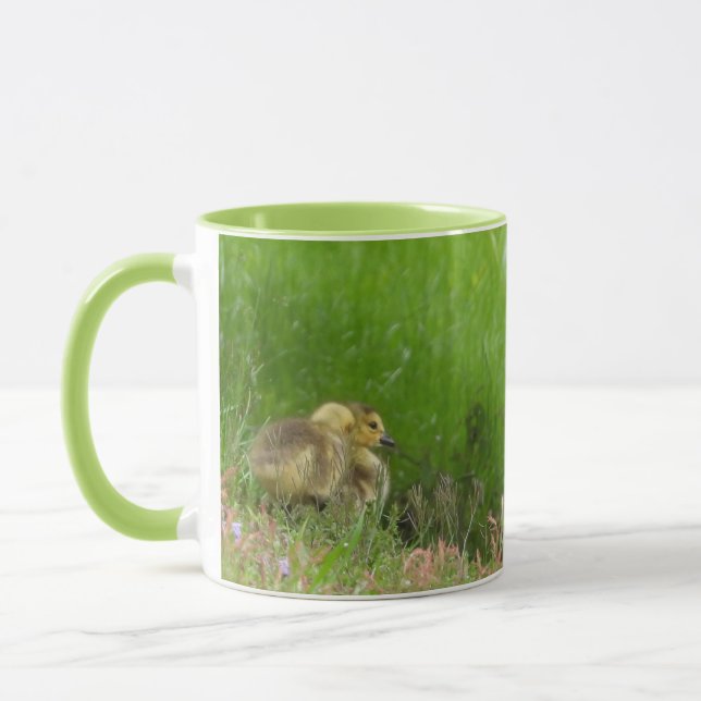 Two Adorable Goslings Mug (Left)