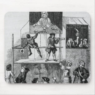 Two Adverts Relating to Faux, the Conjurer Mouse Mat