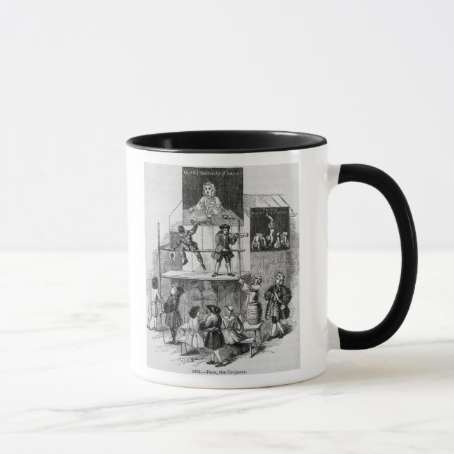Two Adverts Relating to Faux, the Conjurer Mug (Right)