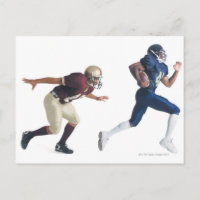 two african american american football players