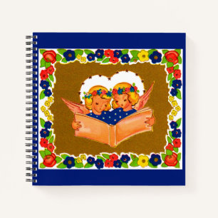 two angels singing notebook
