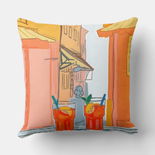 Two Aperols Please! Cushion