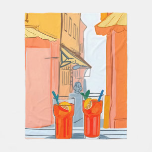 Two Aperols Please! Fleece Blanket