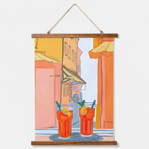 Two Aperols Please! Hanging Tapestry