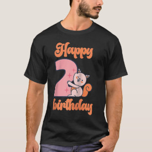 Two Baby Birthday One Wild Lion Animals Celebratio T-Shirt