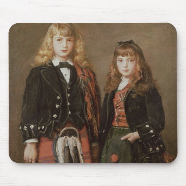 Two Bairns Mouse Mat (Front)