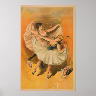 Two Ballerinas Theatrical Poster