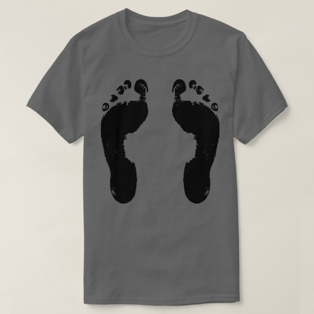 Two Bare Feet T-Shirt (Design Front)