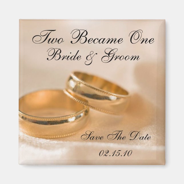 Two Became One Magnet (Front)