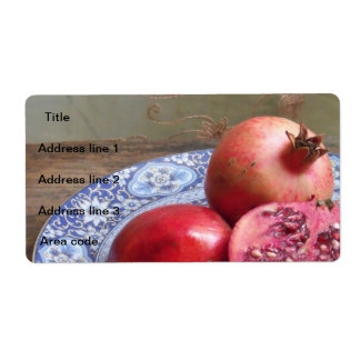 Two Become One Personalised Wedding  Address Label