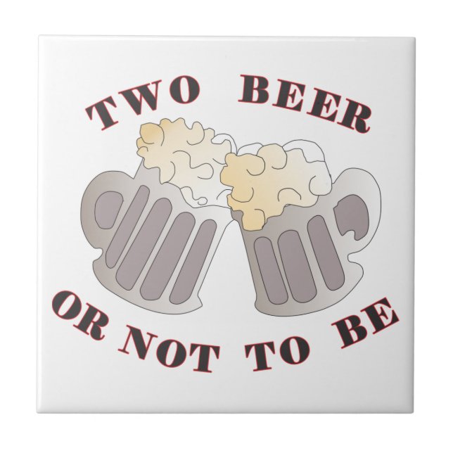 two beer tile (Front)