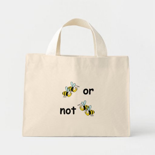 Image of Two Bees or Not Two Bees Bag