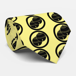Two bells in a circle tie