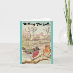 Two Birds Anniversary Greeting Card