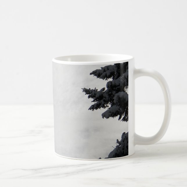 Two Birds Flying High Coffee Mug (Right)