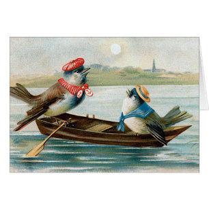 Two Birds in a Boat