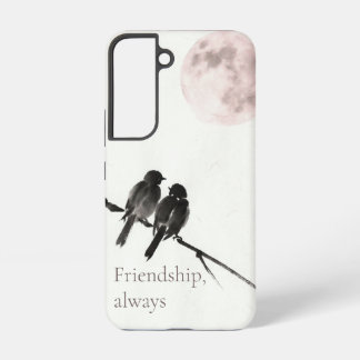 Two Birds Sumi-E | Friendship, Always | Samsung Galaxy Case