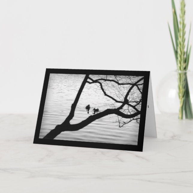 Two Birds - Sympathy Card (Front)