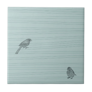 Two birds tile