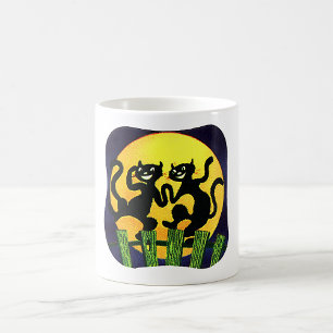 Two Black Cats Coffee Mug