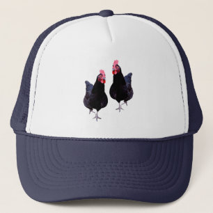 Two Black Chickens, Hat