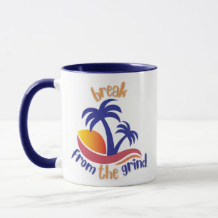 Two Blue Palms Coffee Mug