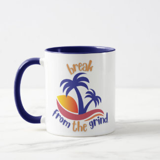 Two Blue Palms Coffee Mug