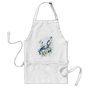 Two Bluebirds Standard Apron