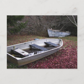 Two Boats Postcard