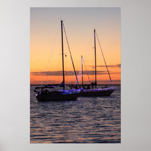 Two Boats Poster