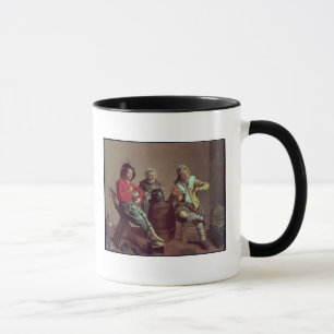 Two Boys and a Girl Making Music, 1629 Mug