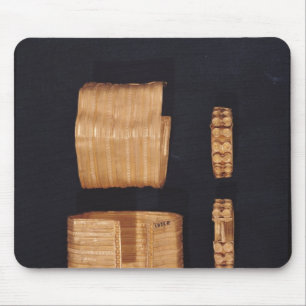 Two bracelets and a pair of earrings mouse mat