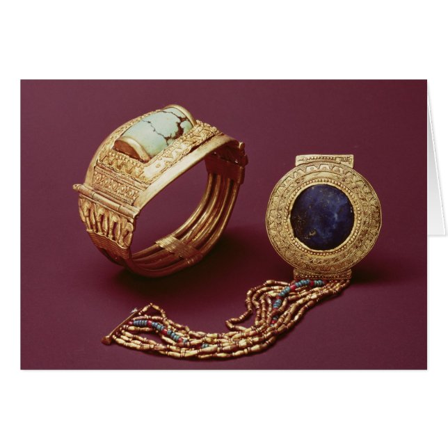 Two bracelets, from the Tomb of Tutankhamun (Front Horizontal)
