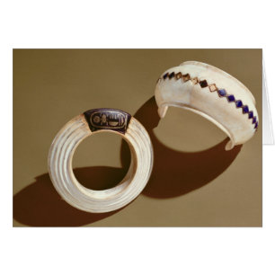 Two bracelets, from the Tomb of Tutankhamun