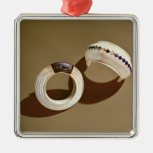 Two bracelets, from the Tomb of Tutankhamun Metal Tree Decoration