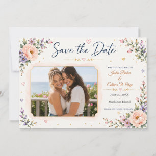 Two Brides Are Better Than One Photo Save the Date