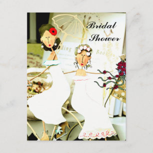 Two Brides Bridal Shower Invitation