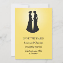Two Brides Save The Date