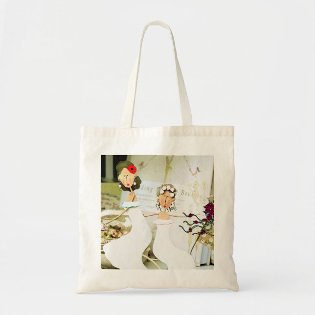 Two Brides Tote Bag (Front)