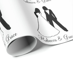 Two Brides Wedding Wrapping Paper