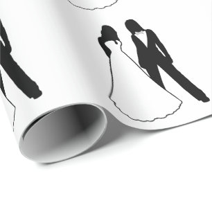 Two Brides Wedding Wrapping Paper