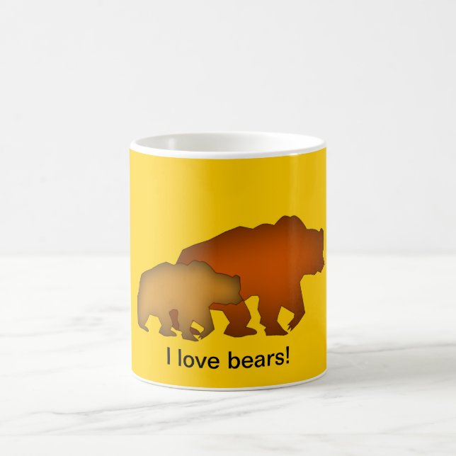 Two Brown Bears Mug (Center)