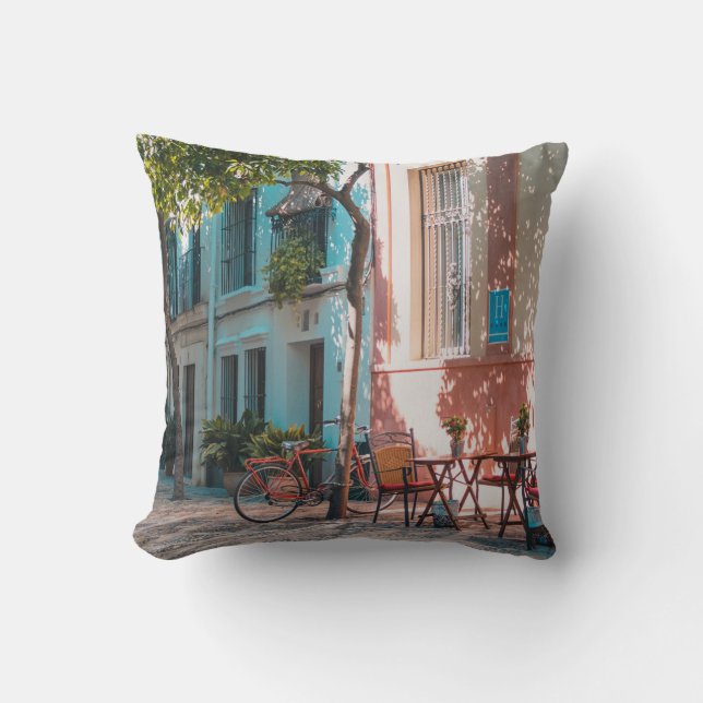 Two brown table outside cushion (Front)