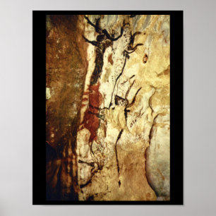 Two Bulls', Lascaux, Dordogne_Art of Antiquity Poster
