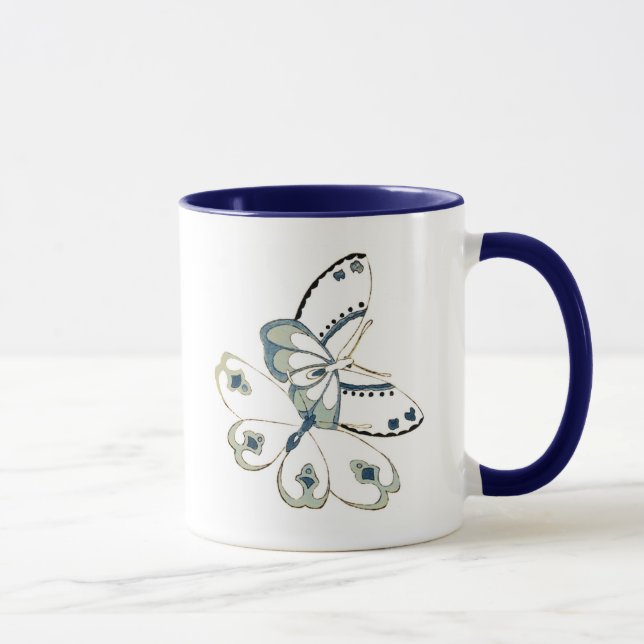 Two Butterflies Mug (Right)