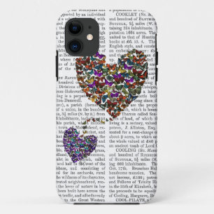 Two Butterfly Hearts iPhone 11 Case