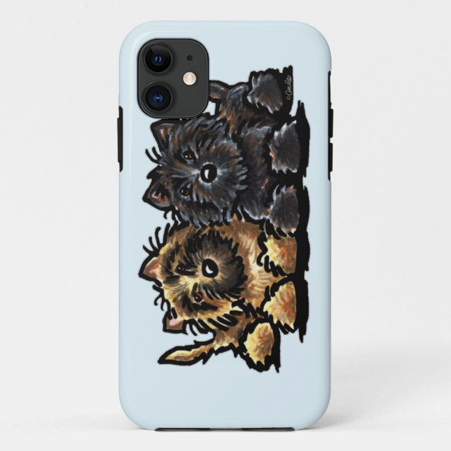 Two Cairn Terriers Case-Mate iPhone Case (Back)